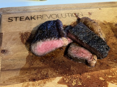 blackened