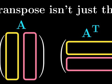 transpose
