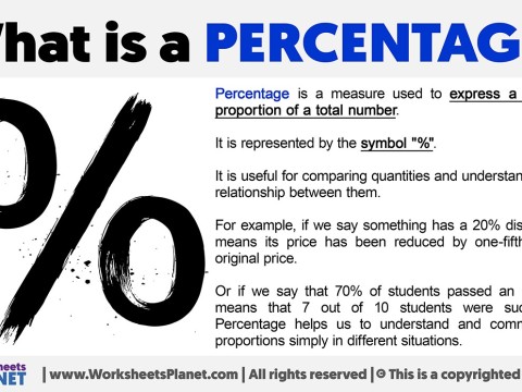 percentage