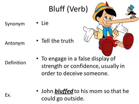 bluffness