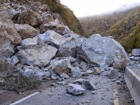 rockslide