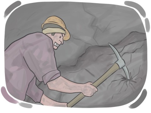 mined