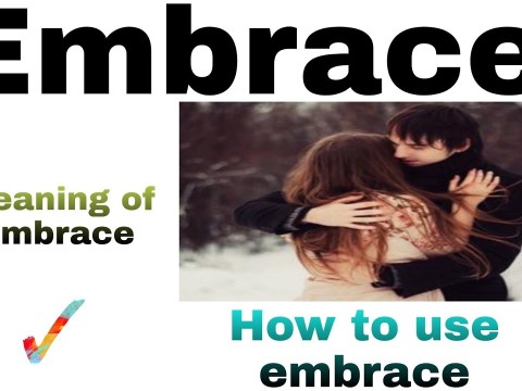 embracing