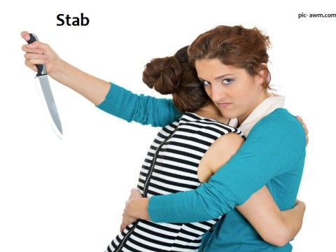 stab